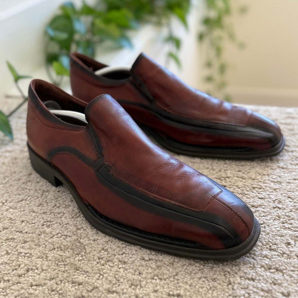 Pikolinos Men 11.5-12 Brown Leather LOAFERS 45‎ COMFORT CAREER PROFESSIONAL